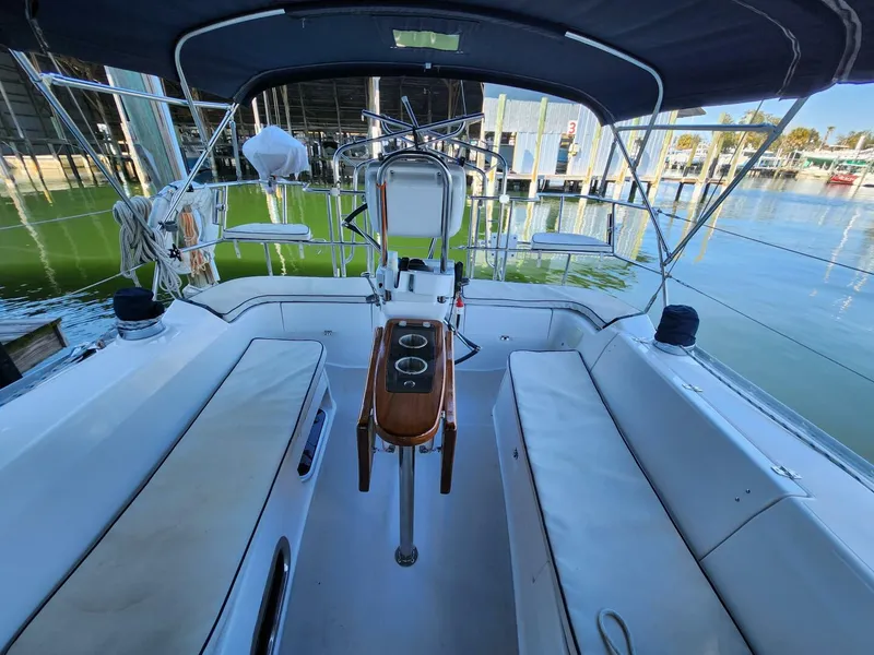Slide: The Image of Lift Aft 35' Catalina 355, Island Time II - 5875249