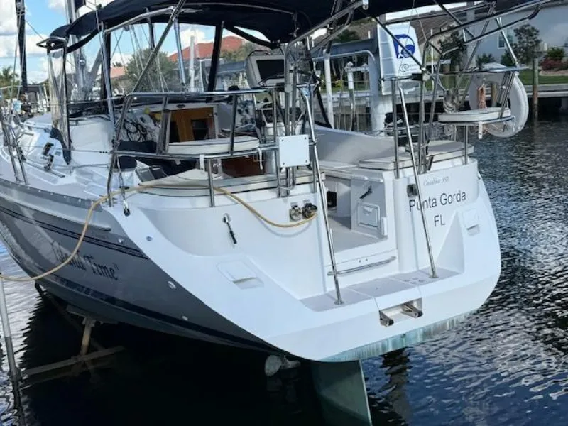 Slide: The Image of Transom 35' Catalina 355, Island Time II - 5875283