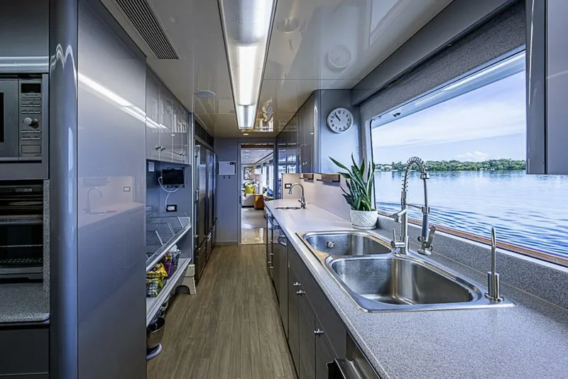 Slide: The Image of 1997 Delta Marine  122' Tri-Deck Motor Yacht - PROBABILITY - 5875980