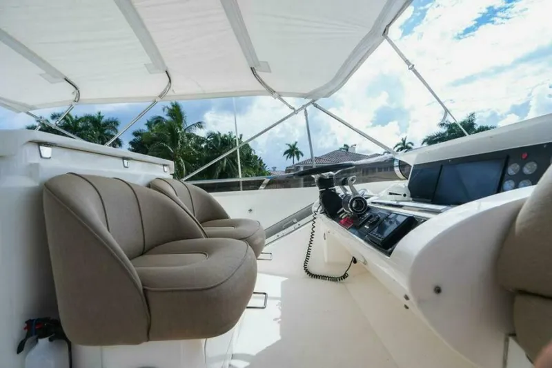 Slide: The Image of Flybridge 2009 Princess/Viking Sport Cruisers 70 Flybridge Empire Sun - 5876281