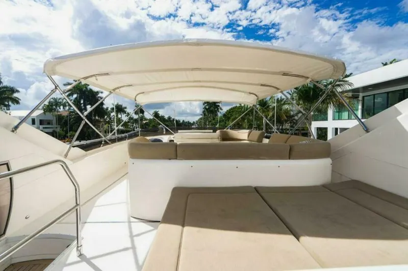 Slide: The Image of Flybridge 2009 Princess/Viking Sport Cruisers 70 Flybridge Empire Sun - 5876284