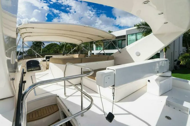 Slide: The Image of Flybridge 2009 Princess/Viking Sport Cruisers 70 Flybridge Empire Sun - 5876286