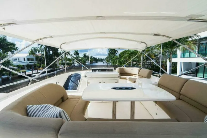 Slide: The Image of Flybridge 2009 Princess/Viking Sport Cruisers 70 Flybridge Empire Sun - 5876288