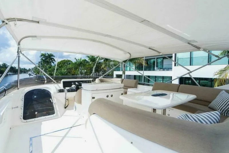 Slide: The Image of Flybridge 2009 Princess/Viking Sport Cruisers 70 Flybridge Empire Sun - 5876289