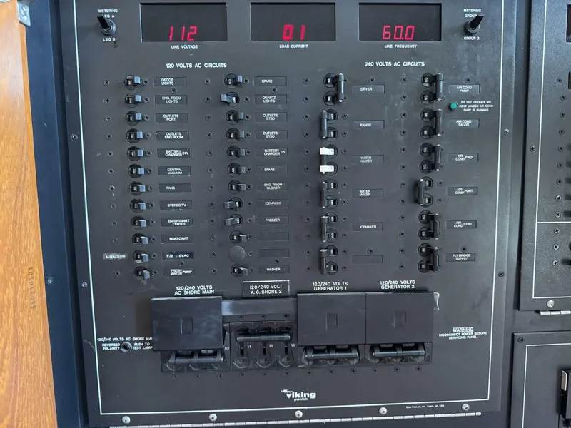 Slide: The Image of Viking 58 Convertible 1995 - 5878062