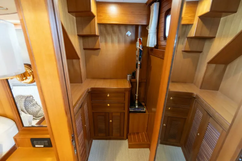 Slide: The Image of Marlow 72 GRIFFIN - Master Stateroom Walk in Closet 2007 Marlow 72 GRIFFIN - 7650922