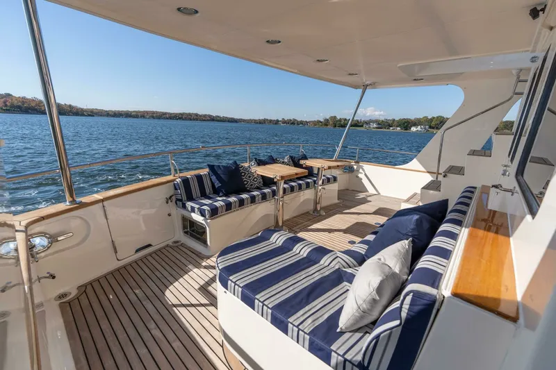 Slide: The Image of Marlow 72 GRIFFIN - Aft Deck 2007 Marlow 72 GRIFFIN - 7650870