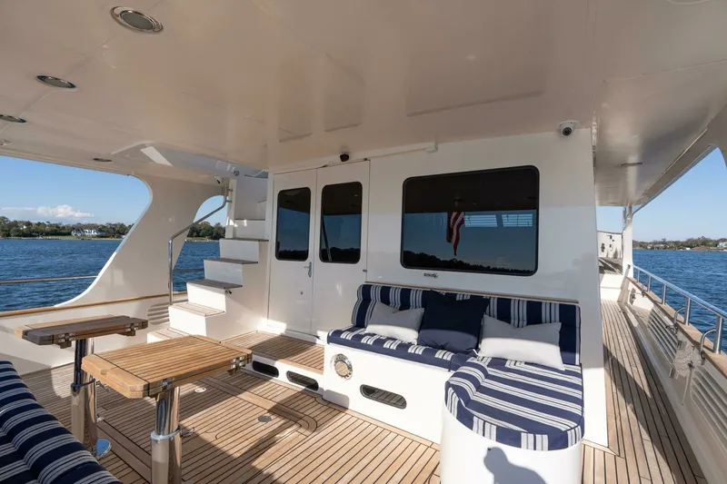 Slide: The Image of Marlow 72 GRIFFIN - Aft Deck 2007 Marlow 72 GRIFFIN - 7650869