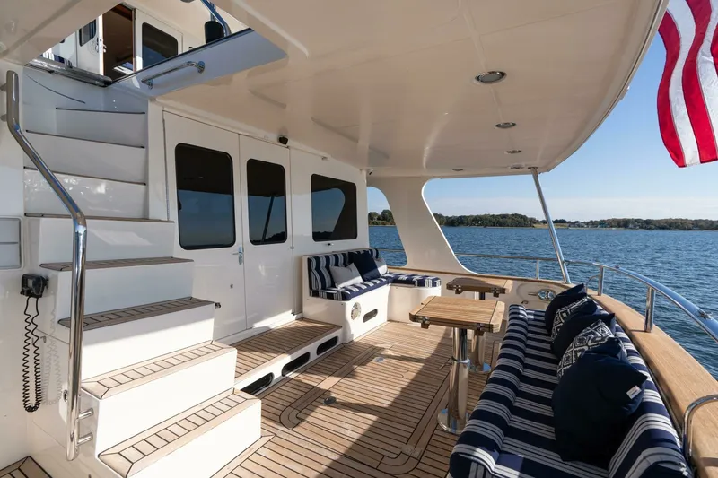 Slide: The Image of Marlow 72 GRIFFIN - Aft Deck 2007 Marlow 72 GRIFFIN - 7650868