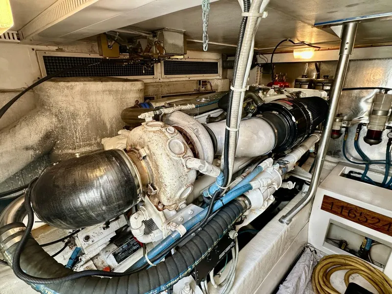 Slide: The Image of Ocean Yachts 50 GOLD COAST - Engine Room 2005 Ocean Yachts 50 GOLD COAST - 5882357
