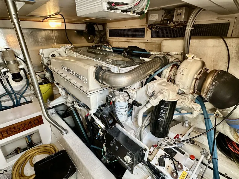 Slide: The Image of Ocean Yachts 50 GOLD COAST - Engine Room 2005 Ocean Yachts 50 GOLD COAST - 5882356