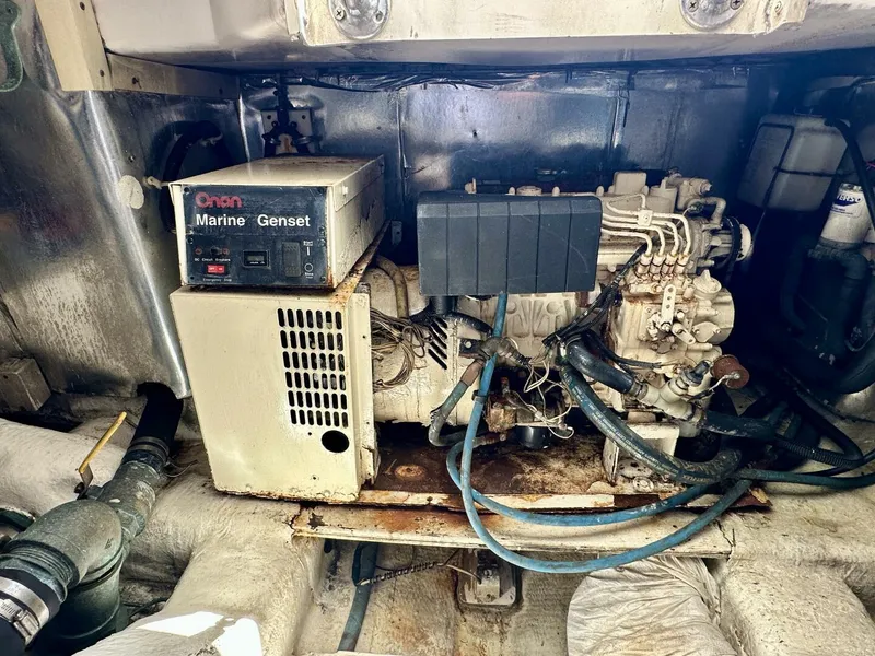 Slide: The Image of Ocean Yachts 50 GOLD COAST - Engine Room 2005 Ocean Yachts 50 GOLD COAST - 5882361