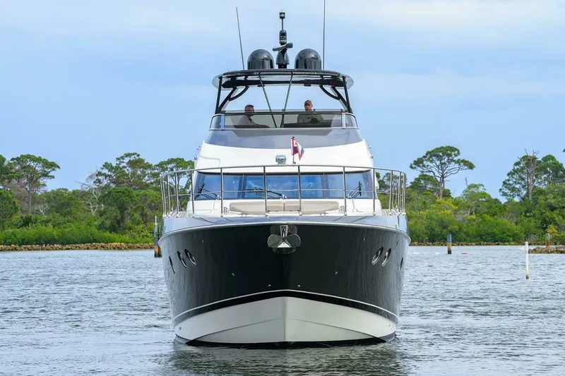 Slide: The Image of Marquis 66 ANDIAMO - Bow Profile 2016 Marquis 66 660 Sport Yacht ANDIAMO - 7675184