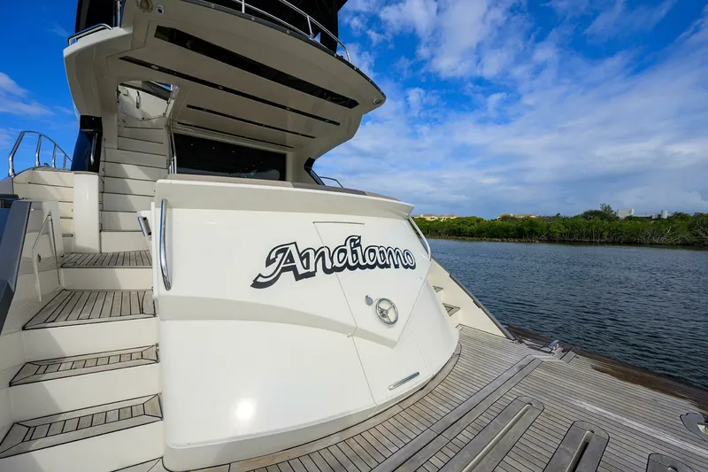 Slide: The Image of Marquis 66 ANDIAMO - Swim Platform 2016 Marquis 66 660 Sport Yacht ANDIAMO - 7675172