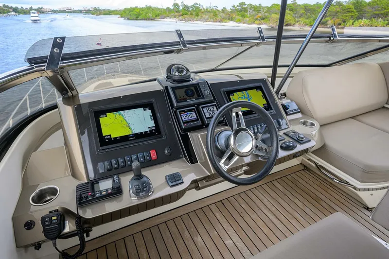 Slide: The Image of Marquis 66 ANDIAMO - Flybridge Helm 2016 Marquis 66 660 Sport Yacht ANDIAMO - 5882699