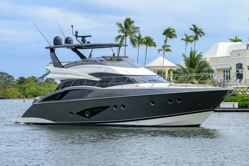 Slide: The Image of Marquis 66 ANDIAMO - Starboard Bow Profile 2016 Marquis 66 660 Sport Yacht ANDIAMO - 7675180