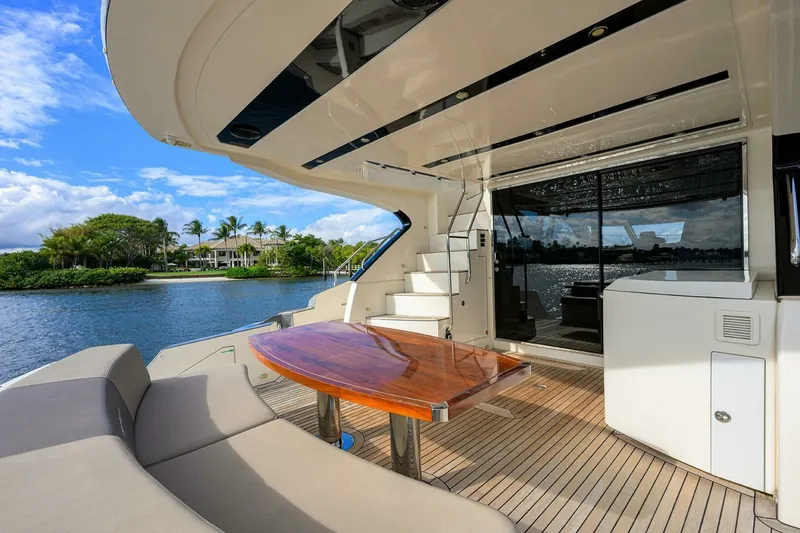 Slide: The Image of Marquis 66 ANDIAMO - Aft Deck 2016 Marquis 66 660 Sport Yacht ANDIAMO - 7675166