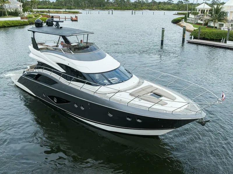 Slide: The Image of Marquis 66 ANDIAMO - Starboard Bow Aerial Profile 2016 Marquis 66 660 Sport Yacht ANDIAMO - 7675186