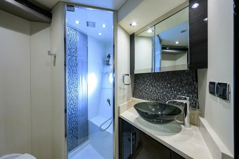 Slide: The Image of Marquis 66 ANDIAMO - Forward Guest Head 2016 Marquis 66 660 Sport Yacht ANDIAMO - 7675149