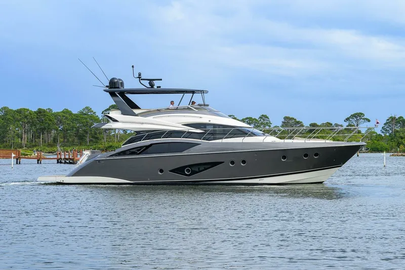 The Image of Marquis 66 ANDIAMO - Starboard Profile 2016 Marquis 66 660 Sport Yacht ANDIAMO - 7675134