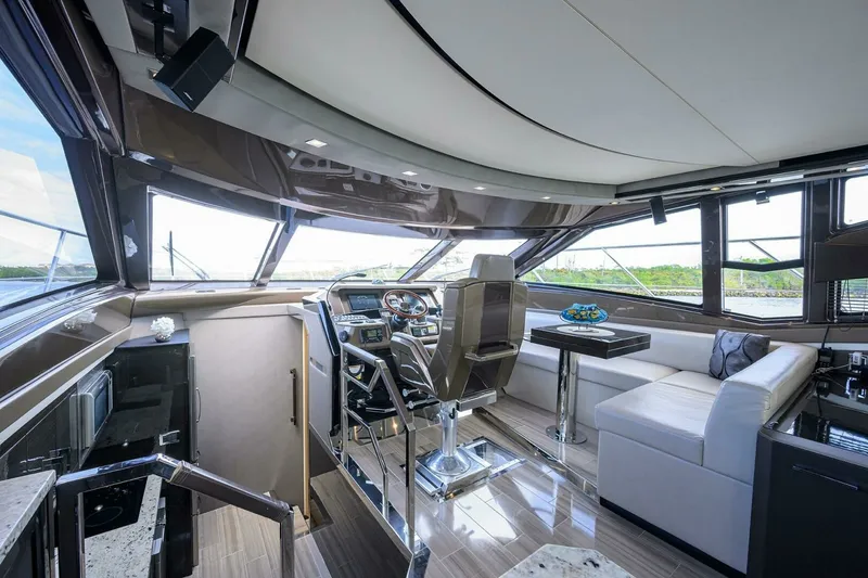 Slide: The Image of Marquis 66 ANDIAMO - Lower Helm 2016 Marquis 66 660 Sport Yacht ANDIAMO - 7675157