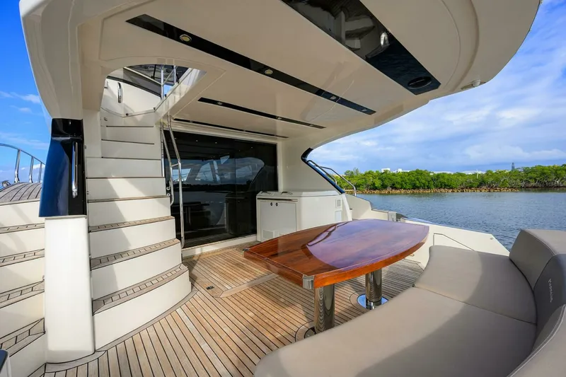 Slide: The Image of Marquis 66 ANDIAMO - Aft Deck 2016 Marquis 66 660 Sport Yacht ANDIAMO - 7675169