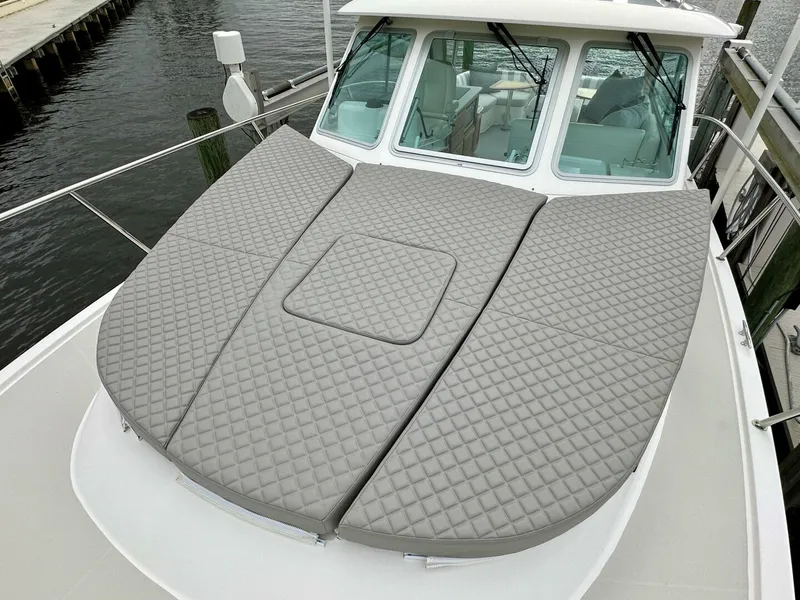 Slide: The Image of Back Cove 34 SHE'S A LADY - Exterior Bow Sun Pad 2022 Back Cove 34 SHE'S A LADY - 5883106