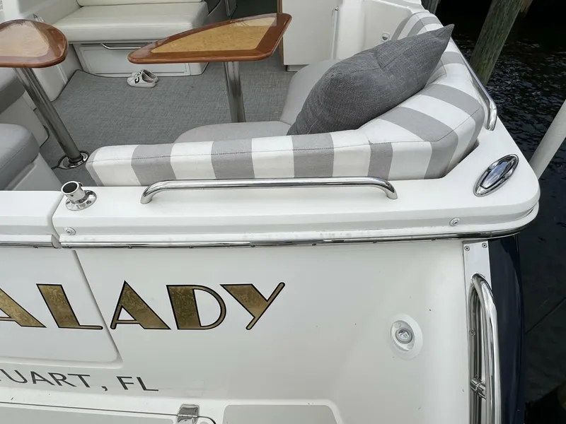 Slide: The Image of Back Cove 34 SHE'S A LADY - Exterior Stern 2022 Back Cove 34 SHE'S A LADY - 5883108