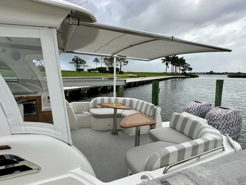 Slide: The Image of Back Cove 34 SHE'S A LADY - Exterior Cockpit 2022 Back Cove 34 SHE'S A LADY - 5883099