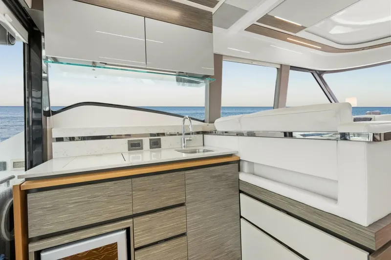 Slide: The Image of 2019 Tiara Yachts C49 Coupe Galley - 5883467