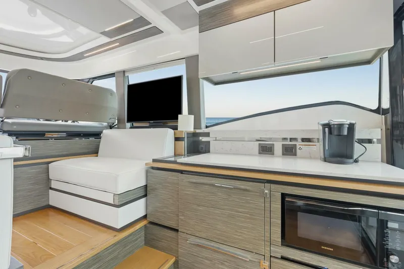 Slide: The Image of 2019 Tiara Yachts C49 Coupe Galley (1) - 5883464
