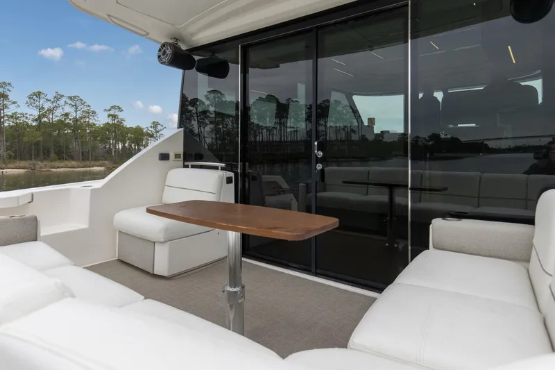 Slide: The Image of 2019 Tiara Yachts C49 Coupe Rear Deck (3) - 5883488
