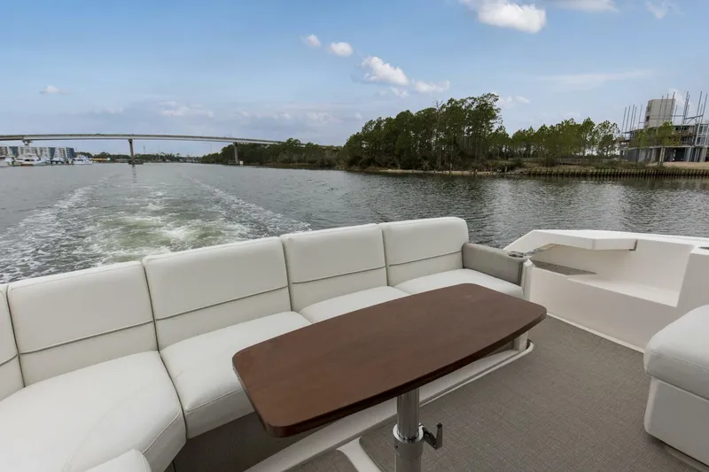 Slide: The Image of 2019 Tiara Yachts C49 Coupe Rear Deck (1) - 5883486