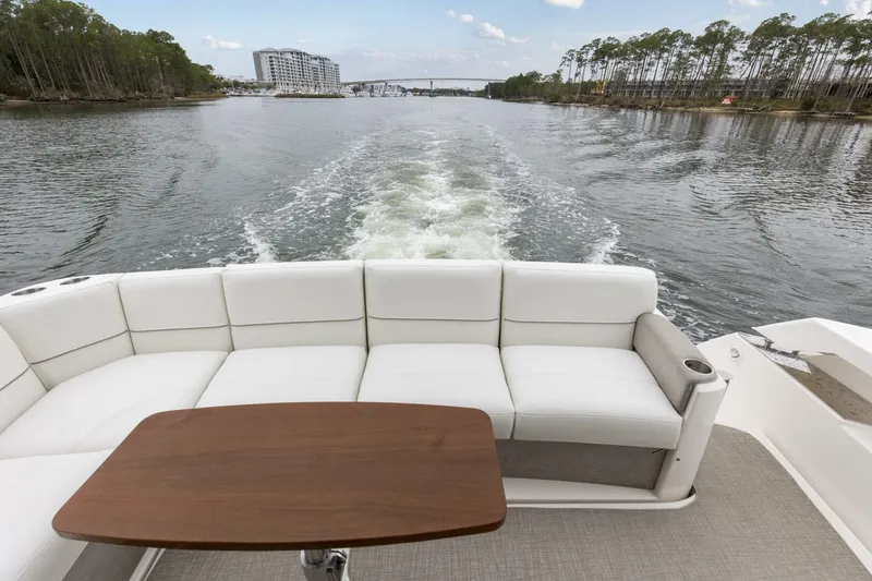 Slide: The Image of 2019 Tiara Yachts C49 Coupe Rear Deck (4) - 5883489