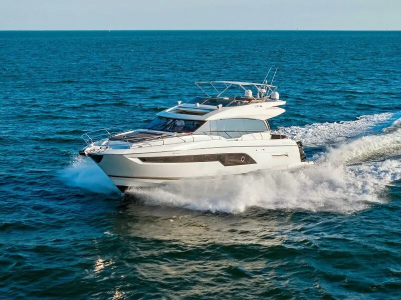 Slide: The Image of 2019 63 Prestige Flybridge - RT Time - Running Profile - 5884027