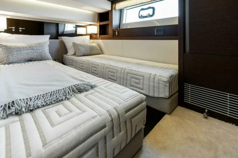 Slide: The Image of 2019 63 Prestige Flybridge - RT Time - Guest Stateroom - 5883970