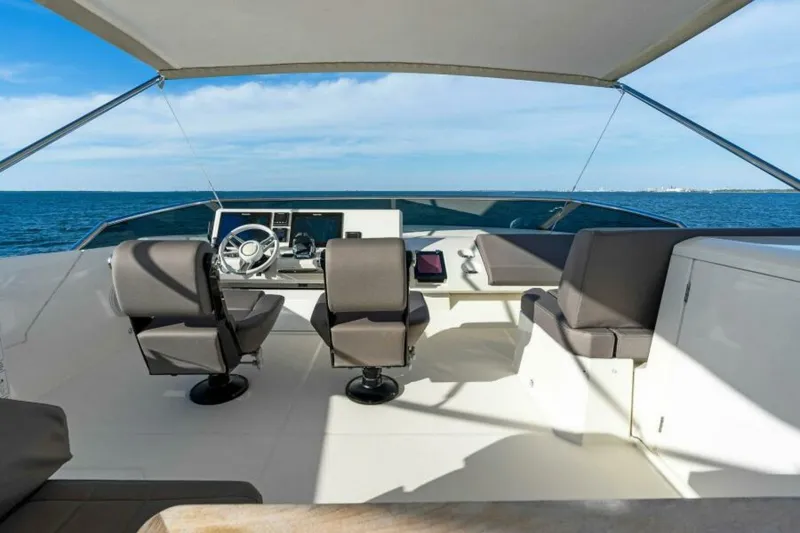 Slide: The Image of 2019 63 Prestige Flybridge - RT Time - Flybridge - 5883975