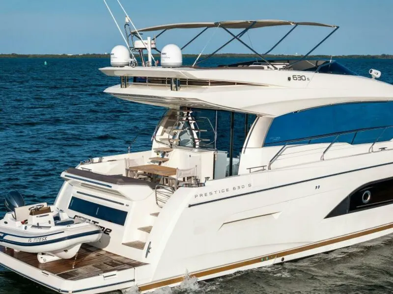 Slide: The Image of 2019 63 Prestige Flybridge - RT Time - Profile - 5884015