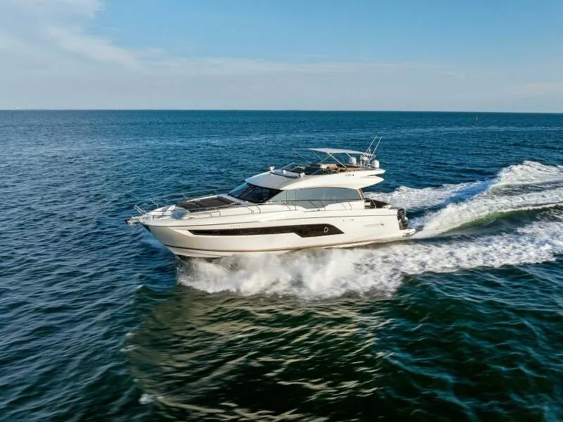 Slide: The Image of 2019 63 Prestige Flybridge - RT Time - Running Profile - 5884021