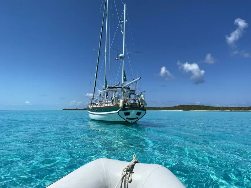 Slide: The Image of Blue Water Vagabond 42 Center Cockpit 1983 - 5923556