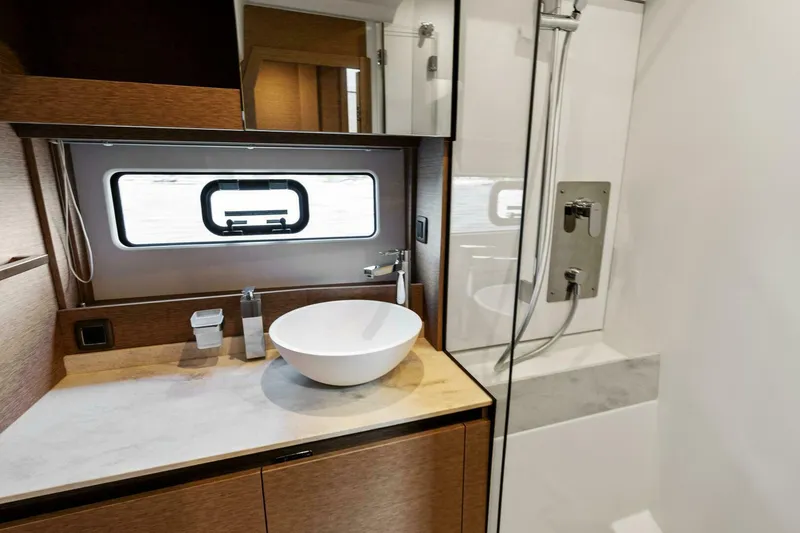 Slide: The Image of 2024 42 Prestige Flybridge - Master Stateroom Head - 5888232