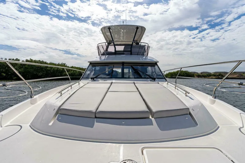 Slide: The Image of 2024 42 Prestige Flybridge - Foredeck - 5888260