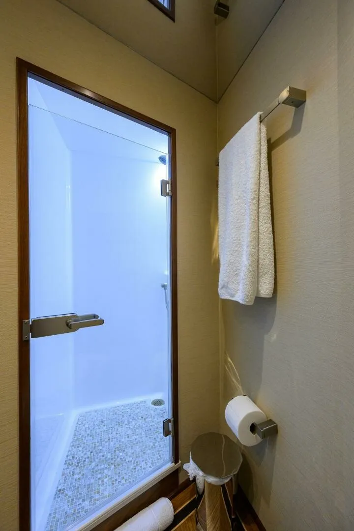 Slide: The Image of Viking 92 SPECULATOR - VIP Guest Stateroom Ensuite Head 2017 Viking 92 SPECULATOR - 7650368