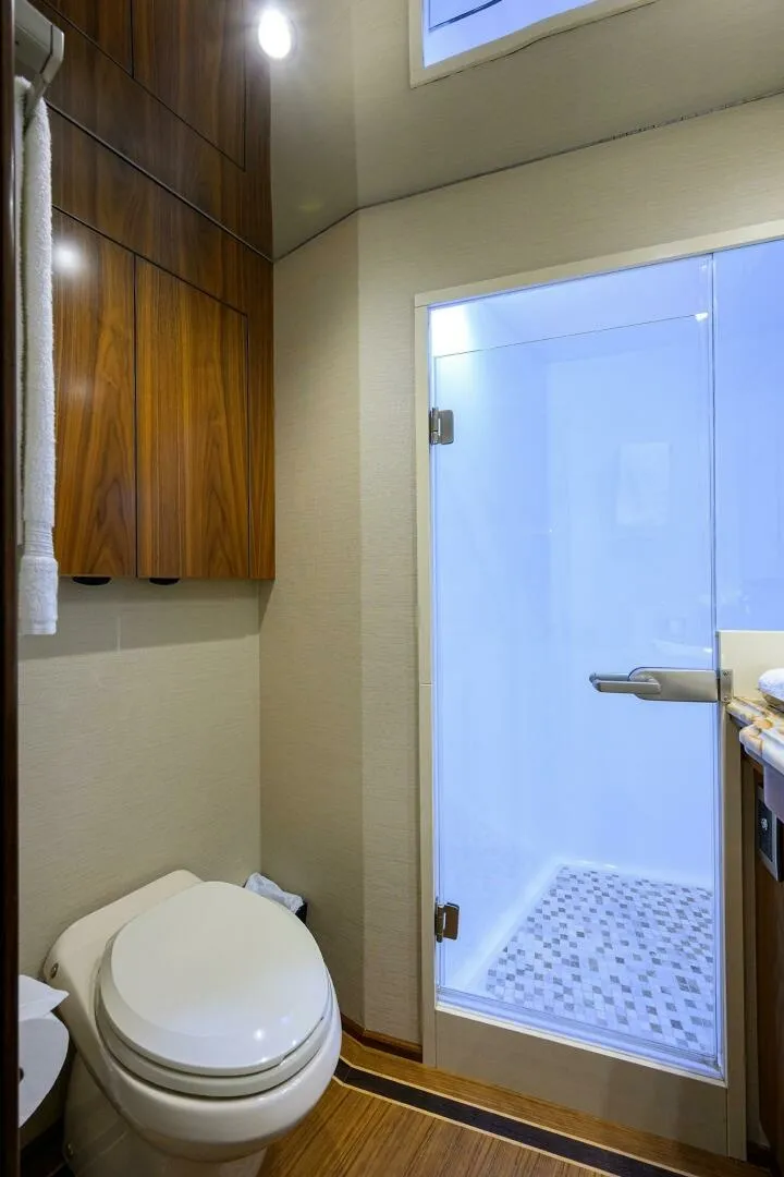 Slide: The Image of Viking 92 SPECULATOR - Guest Stateroom Ensuite Head 2017 Viking 92 SPECULATOR - 7650374