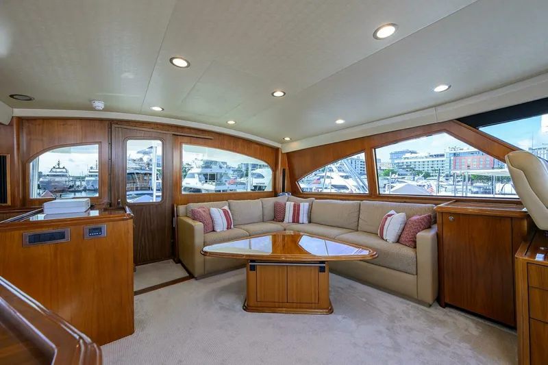 Slide: The Image of Viking 92 SPECULATOR - Skybridge Helm Lounge 2017 Viking 92 SPECULATOR - 7650325
