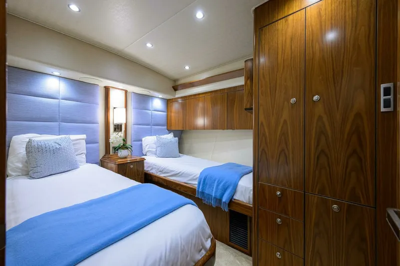Slide: The Image of Viking 92 SPECULATOR - Twin Guest Stateroom 2017 Viking 92 SPECULATOR - 7650375