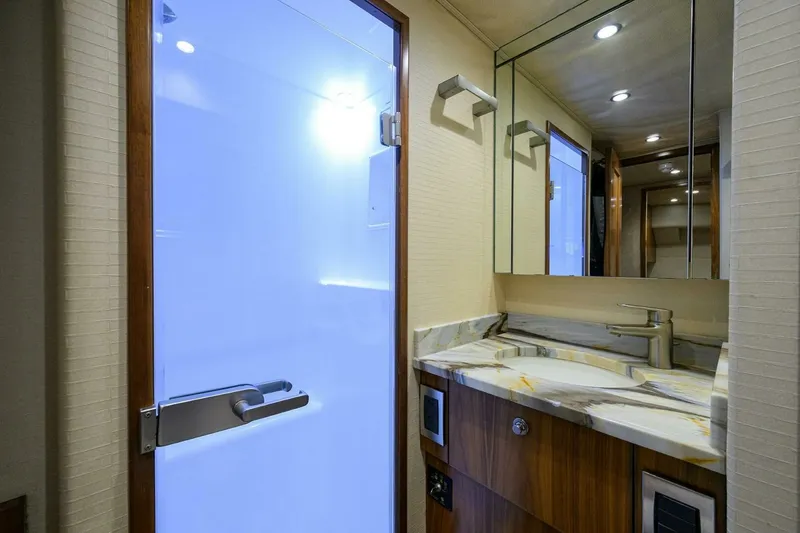 Slide: The Image of Viking 92 SPECULATOR - Crew Quarters Head 2017 Viking 92 SPECULATOR - 7650387