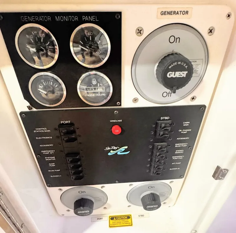 Slide: The Image of Sea Ray 400 Sundancer 1998 - 5890101