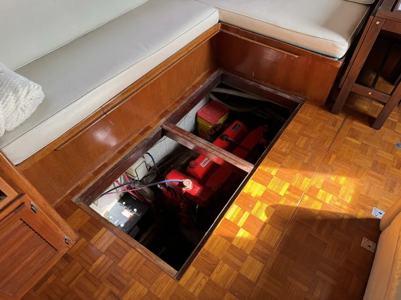 Slide: The Image of 44' Marine Trader Starboard Engine - 5945656