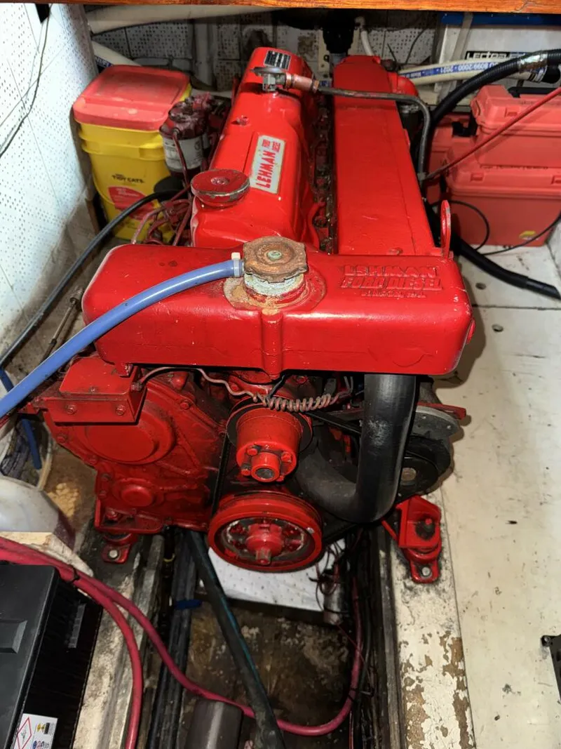 Slide: The Image of 44' Marine Trader Starboard Engine - 5923749